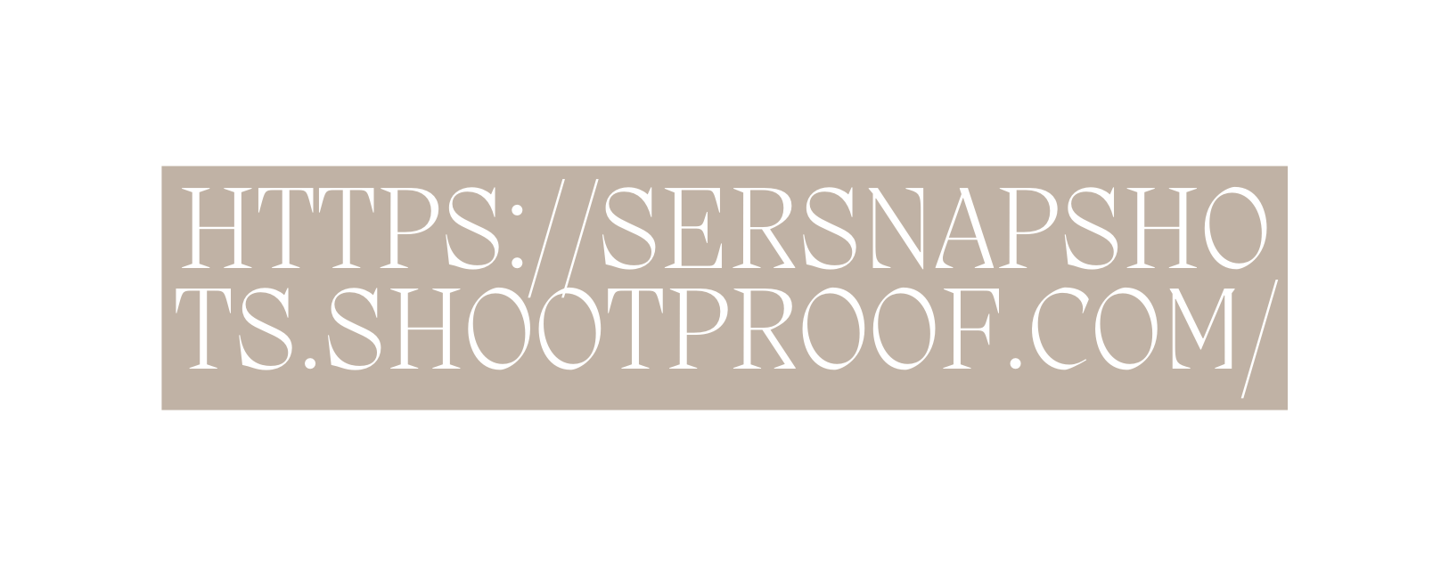 https sersnapshots shootproof com